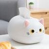 Cute Cartoon Tissue Box Holder, Multi-Functional Desktop Storage Ornament, Decorative Paper Box for Home Coffee & Dining Table