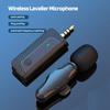 Wireless Lavalier Microphone Noise Reduction Quick Pairing Plug Play 360-degree Omnidirectional Pickup Universal Mini Microphone