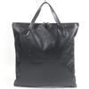 Tote Bag FLAT ZIP TOTE Logo Engraved All-leather Handbag Used