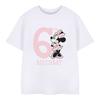 Childrens/Kids Minnie Mouse 6th Birthday T-Shirt