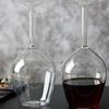 400ML Upside Down Goblet Long Stem Wineglass Glassware Inverted Wine Cup  Club