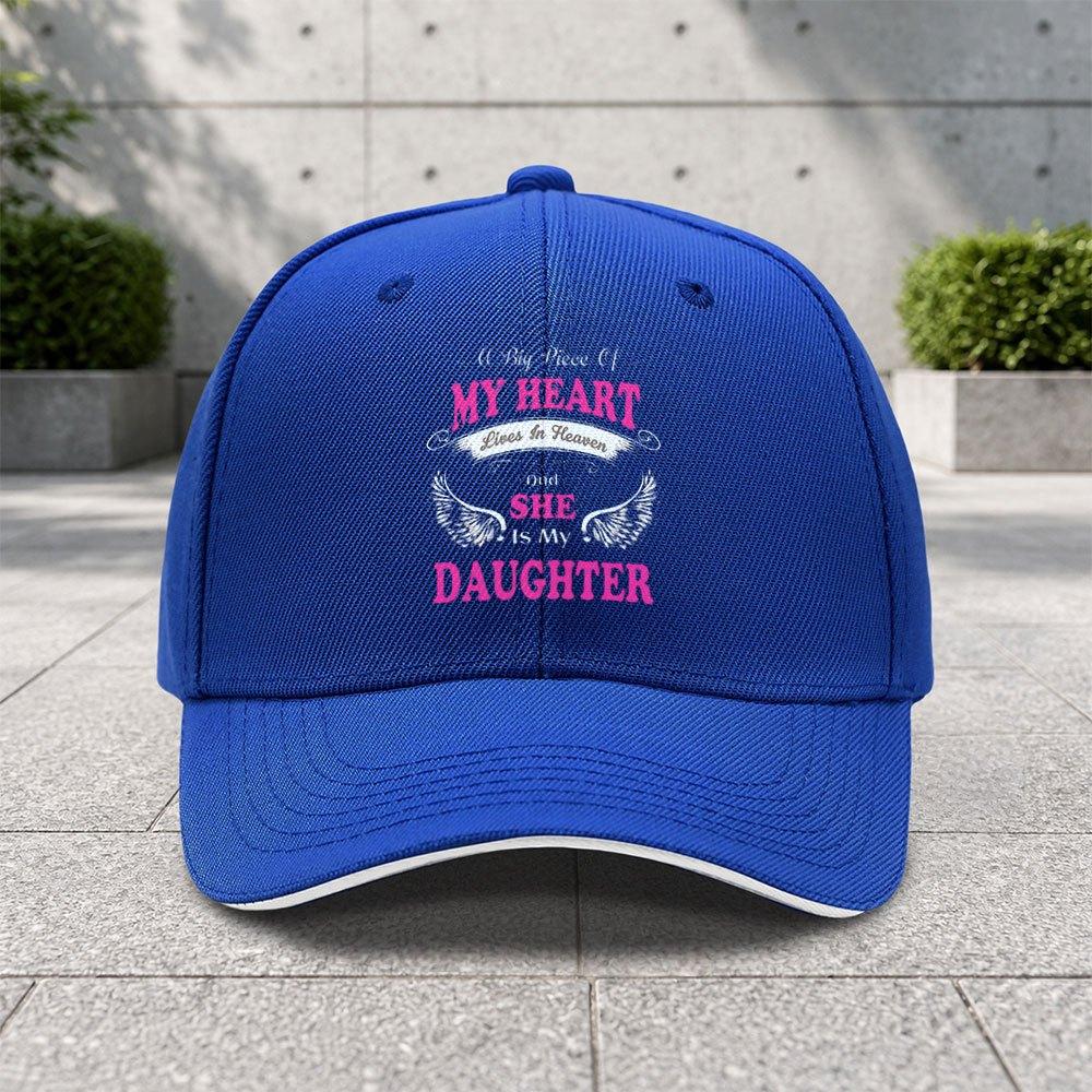 1pc 1pcs Angel Daughter Commemorative Adjustable Duckbill Baseball Cap Lightweight Suitable For Outdoor Sports Cycling Music