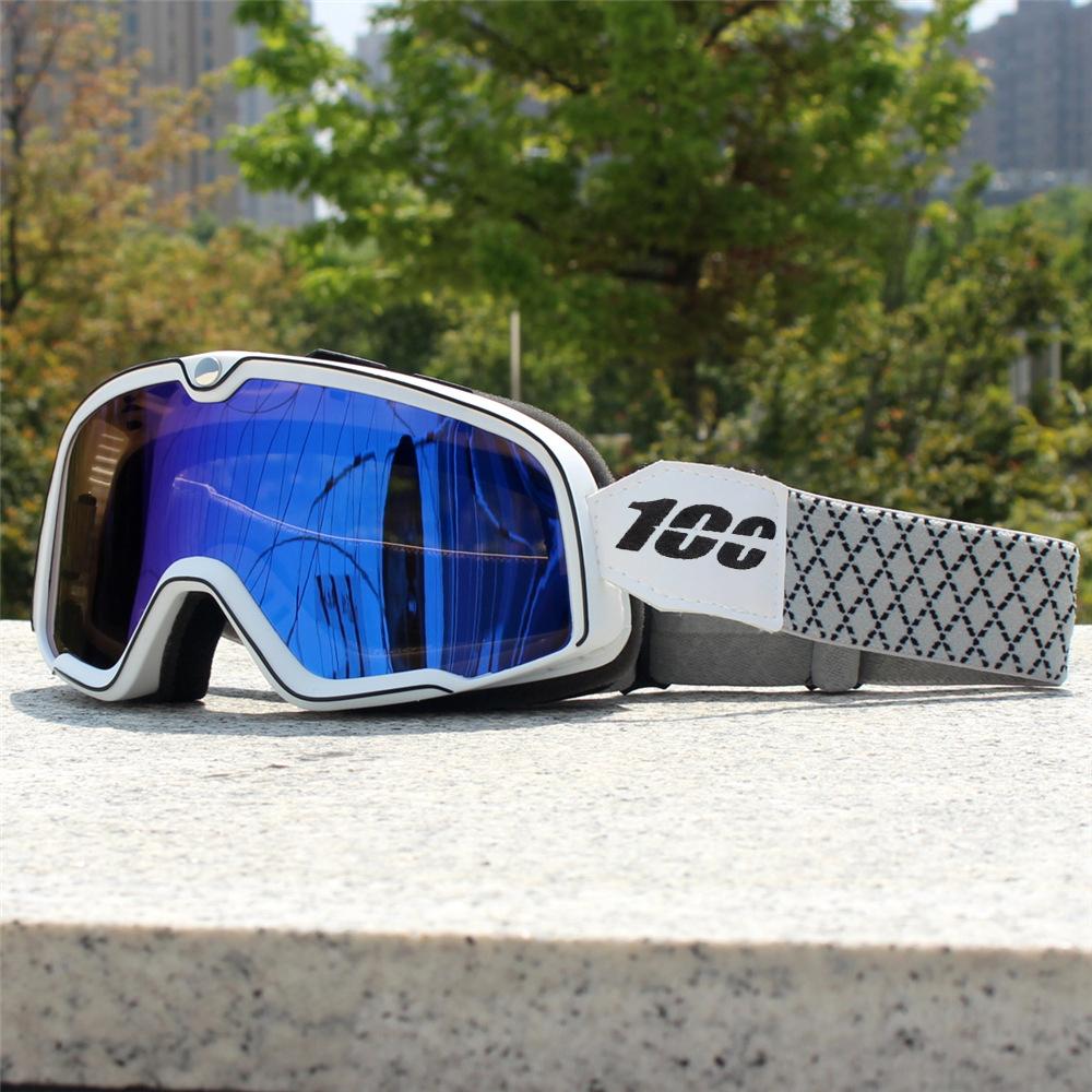 Мотоциклетный шлем очки ретро локомотив мотокросс езда велосипедные солнцезащитные очки ветрозащитный анти песок внедорожные универсальные очки