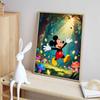 Disney Diamond Art Painting Kit Mickey Forest 5D Diamond Painting Dot Art Home Wall Decor