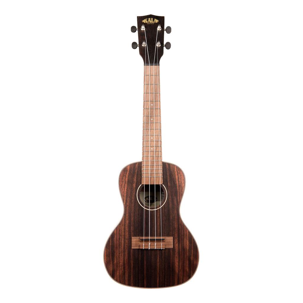 KALA Ukulele Striped Ebony Series Ebony Body Concert Successor KAEBY-C-WBAG20_06 [KA-EBY-C Model] (Case Included) []