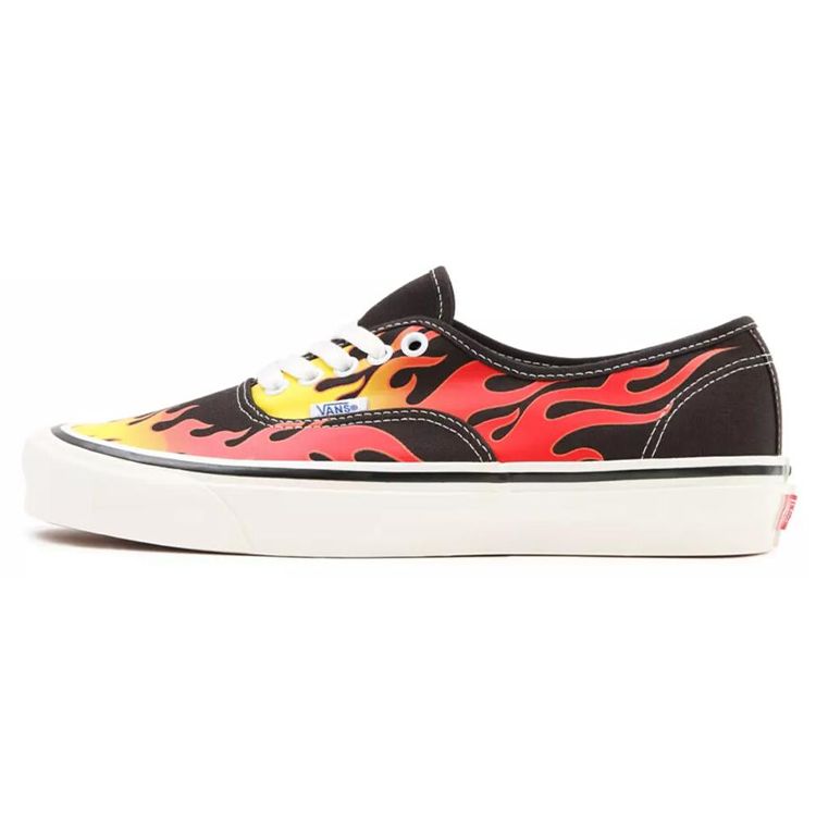 Vans Authentic 44 DX Anaheim Factory - Epic Flame Unisex Sneakers Black True-White VN0A38EN423