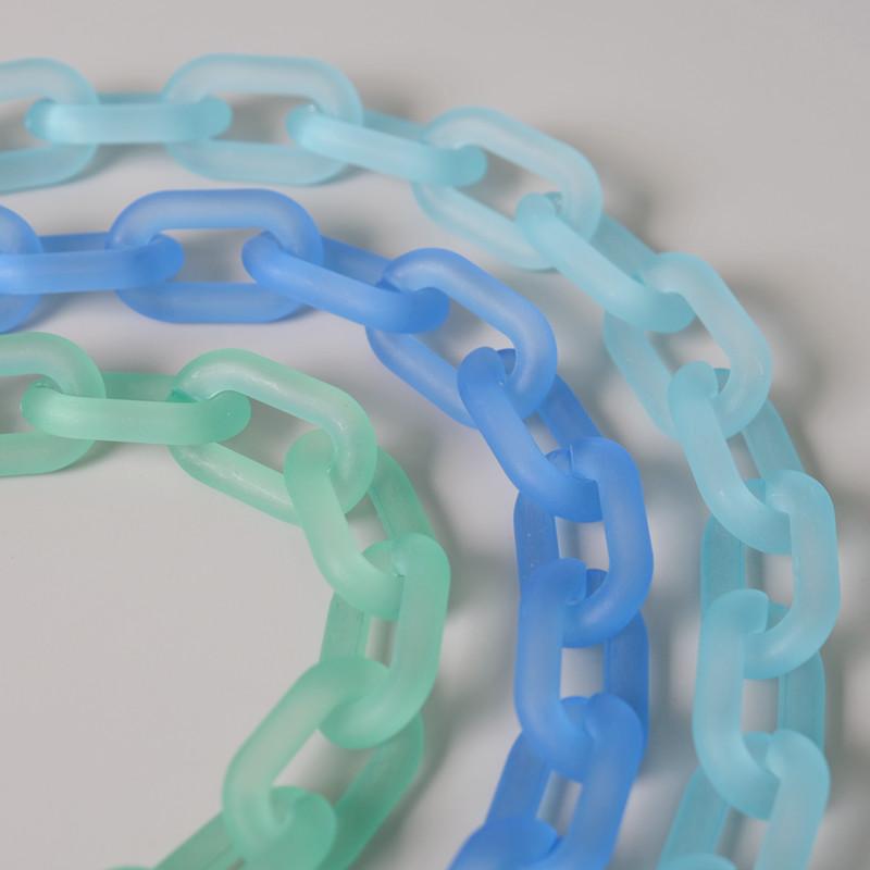 Новая модная женская сумка, аксессуар, съемные детали, сменная цепочка, милый матовый ремешок, женская акриловая цепочка на плечо с ручкой