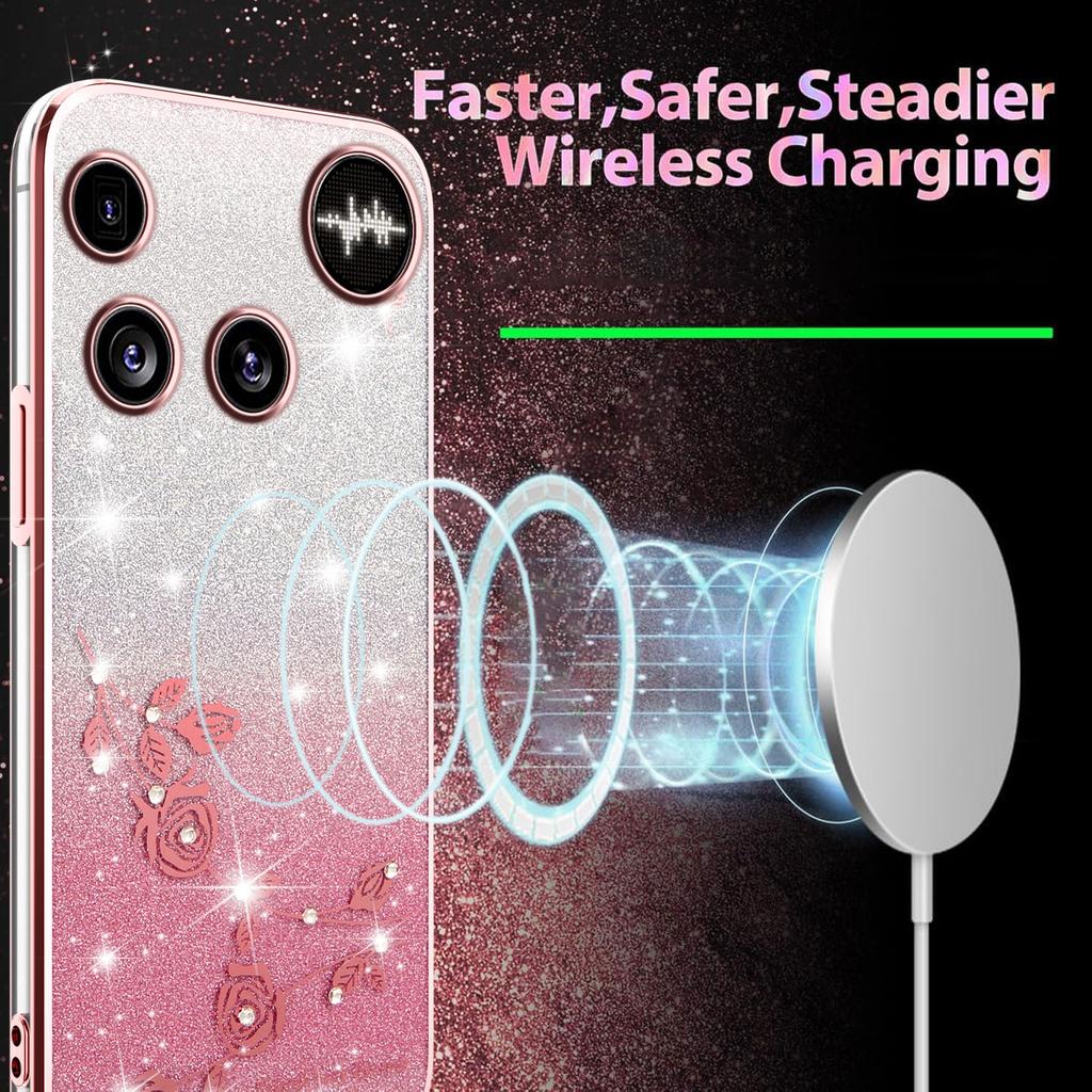 Ни за что Телефон (3) Чехол для 5G Цветок TPU Гибкий Градиентный Чехол для Телефона