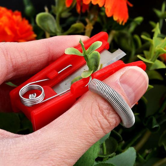 3/5/10 шт садовый нож для большого пальца сборщик фруктов из нержавеющей стали палец садовый резак инструмент для обрезки листьев для фруктов, овощей, цветов