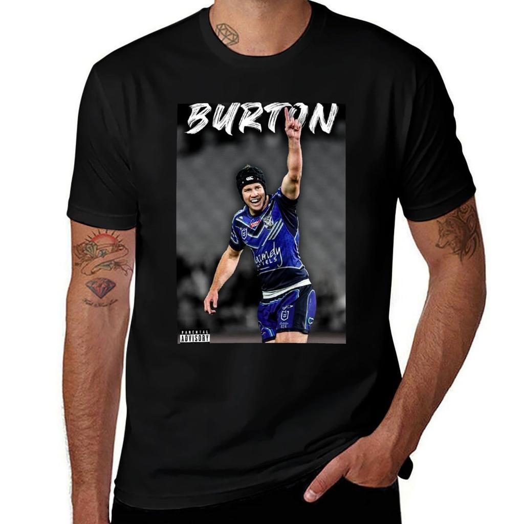 Matt Burton Graphic Nrl Bulldogs Tshirt Creative Graphic Tee Shirt Tshirt