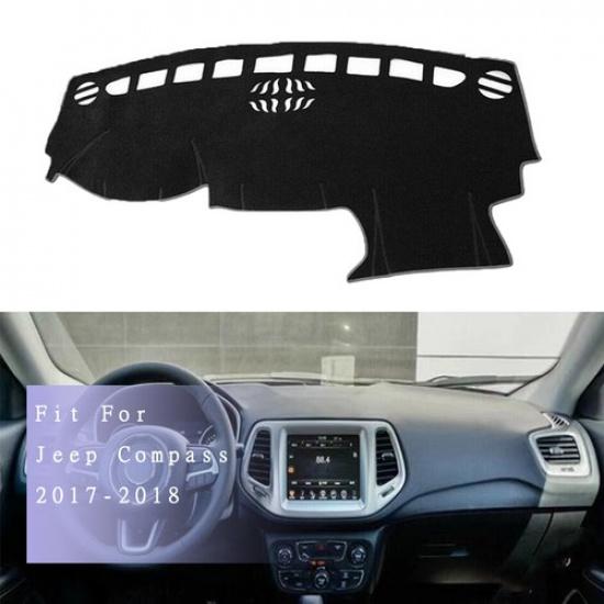 Best DashMat Cover Dashboard Non-slip Protector Mat For Jeep Compass 2017-2018