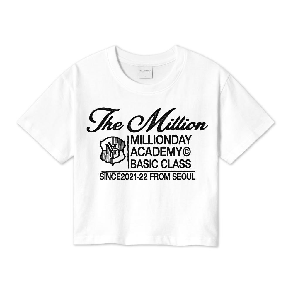MILLION DAY Million Brit Crop T-Shirt