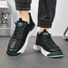 Роскошные мужские кроссовки на платформе, мужская обувь с крокодиловым узором, кроссовки для бега, модные лоферы, дышащая обувь, теннисные туфли для мужчин