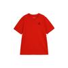 Logo Pattern Round Neck Pullover Soft Comfortable Short Sleeve T-Shirt Men T-Shirts Red DC7486-687