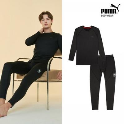 Боди Puma Men S Warmwear 2 типа Верх и низ Черный lateSt