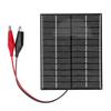 2W 12V Solar Panel High Conversion Efficiency Windproof Polysilicon Solar Panel Charger for Lights