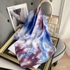 2024 New 70 CM Silk Shirt Decoration Small Square Scarf Fashionable And Versatile Commuting Scarf Neck Protection Scarf