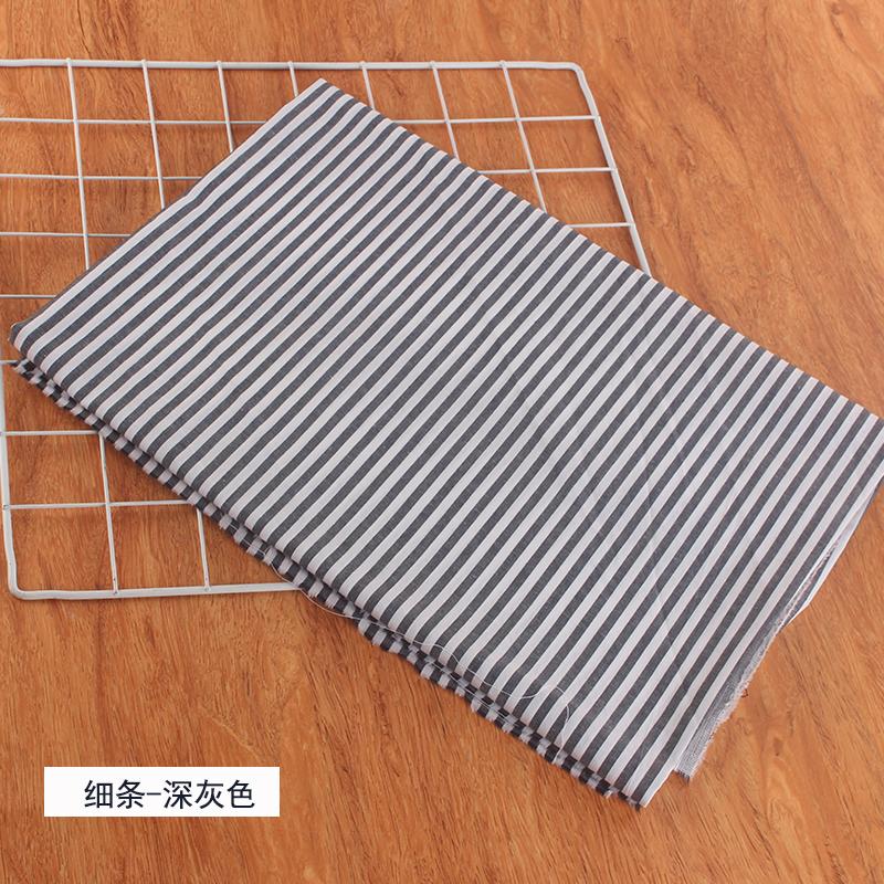 100% Хлопок Мелкая Клетка Ткань на Метр для Юбок Одежды Наволочек Шитье Дышащая Плательная Ткань Розовый Желтый Гипоаллергенный