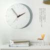 Стена скандинавский тихий аналоговый развертка без спальни стена простая и ретро стена идеально подходит для гостиных и белые часы, стиль, дизайн, движение, звук,