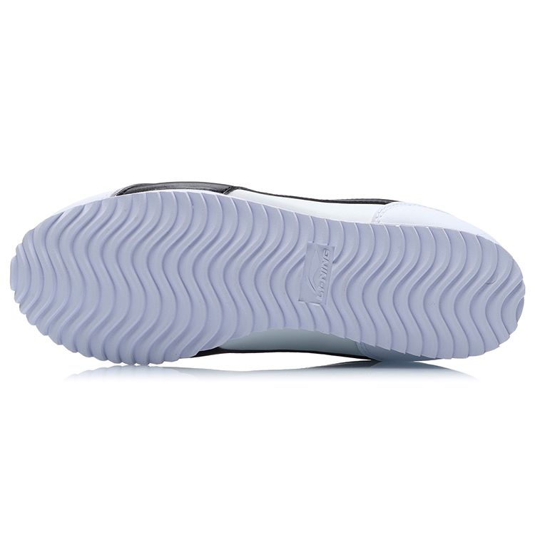 Li Ning 3K Классические повседневные кроссовки с низким верхом женские кроссовки черные белые AGCR004-2