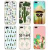 For Meizu M6 M5 M6S M5S M2 M3 M3S NOTE MX6 M6t 6 5 Pro Plus U20 Cactus Plants Summer Phone Shell Cases