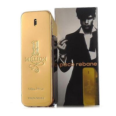 Туалетная вода для мужчин Million Gold 100 мл, Стойкий древесный аромат, Подарок для мужчины