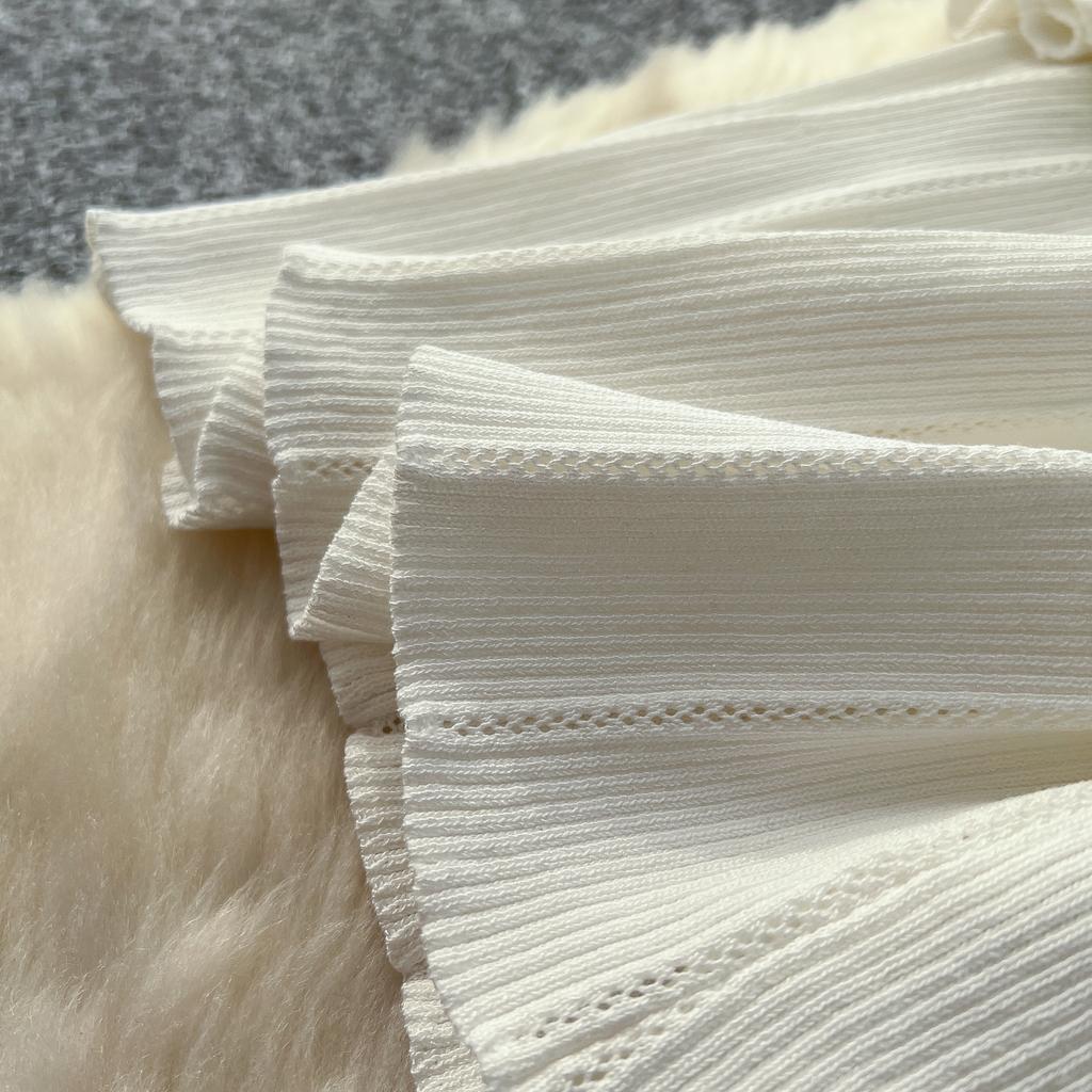 Элегантные вязанные винтажные шикарные платья с V-образным вырезом и длинными рукавами, облегающие платья для офисных леди во французском стиле, одежда для улицы, осень-зима