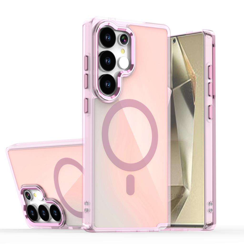 Совместимо с магнитным чехлом для телефона Samsung S26 Ultra Bright Chameleon, защитным чехлом S25 Ultra, S24U