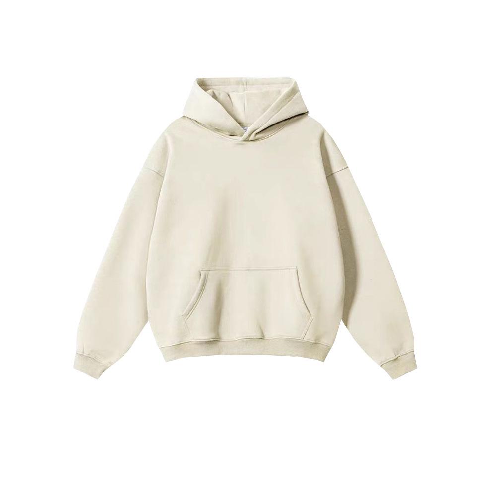 Мужская модная брендовая толстовка с капюшоном 450G Terry - молодежный свободный крой, коллекция осень/зима 2024