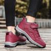 MCTIN Couple Sneakers Winter Plush Platform Warm Shoes for Women Casual Anti Slip Walking Shoes Men