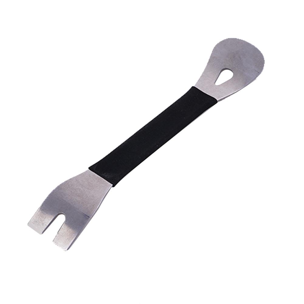 Инструмент для снятия отделки из нержавеющей стали для внутренней дверной панели, снятия крепежа аудиотерминала, двухстороннее снятие отделки D2L7