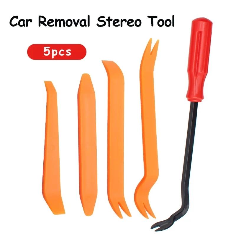 Universal Auto Door Clip Panel Trim Removal Tool Kit for BMW Toyota Hyundai Benz Tesla - Multi-Purpose Vehicle Trim Tools