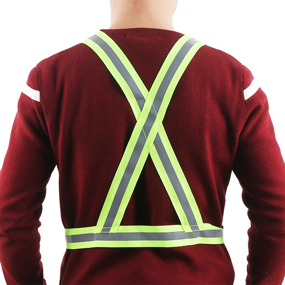 4cm Width Night Conspicuous Security Kids Vest High Visibility Reflective Safety Stripes