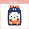 Childrens Dog Bag Zipper Large Capacity Backpack Adjustable Shoulder Strap