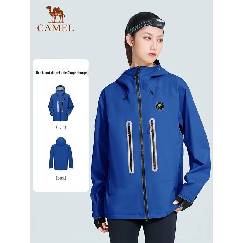 Camel Unisex Lightweight Hardshell Jacket