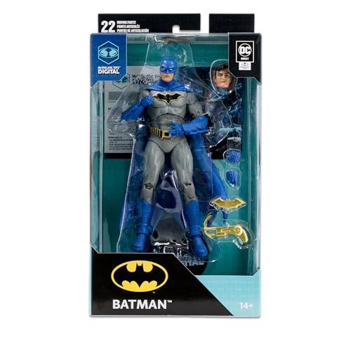 McFarlane Toys - DC Direct Бэтмен (DC Возрождение) 7-дюймовая фигурка с цифровым коллекционным предметом