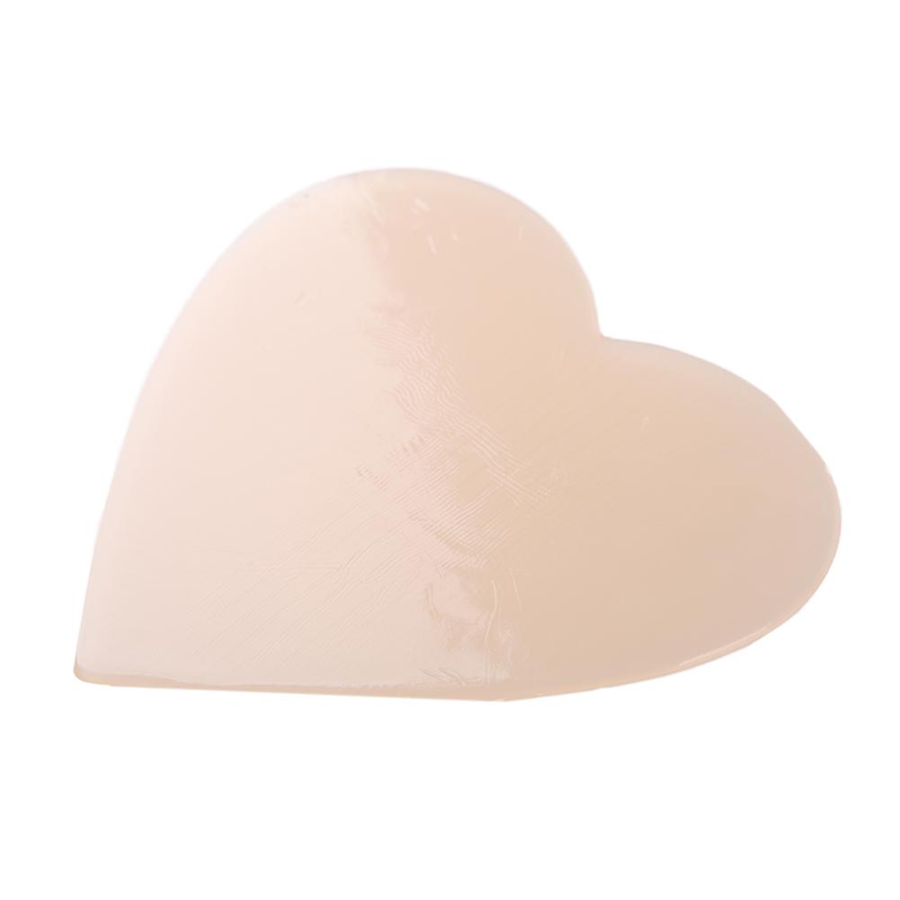 Силиконовая накладка на грудь, антивозрастная накладка на грудь, многоразовый пластырь для ухода за кожей лица (Сердце Грудь П