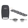 5/10Pcs Aluminium Metal Car Styling Remote Key Stickers For Kia GT-Line Sportage Ceed Rio Picanto Sorento Soul Cerato Venga