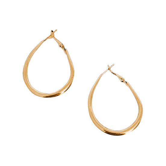 1 пара женских сережек-колец в преувеличенном стиле, большие серьги-кольца, гладкая поверхность, однотонные, легкие висячие серьги, украшения для клубной вечеринки