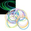 100pcs Gummy Rubbe Silicone Gel Bracelets Elastic Wristband Bracelet  For Girls Women