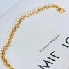 Gifts Dubai Jewelry Sets Plated African Bridal Jewelry Sets Gold Color Necklace Earring Set  Bride