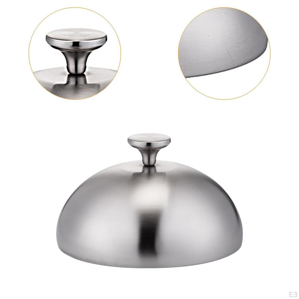 Крышка для бургера из нержавеющей стали, для томления, для пара, купол для гриля, аксессуар для гриля для чизбургера