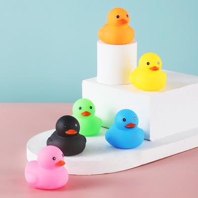 Детские игрушки для ванной, милые цветные маленькие желтые утки, подарок для ребенка, утки для купания в ванной комнате