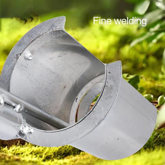 Инструмент для рассады луковиц с Т-образной ручкой Нержавеющий, устойчивый к коррозии Удобная ручка Многофункциональная дрель для посадки лампочек Аэратор для газона