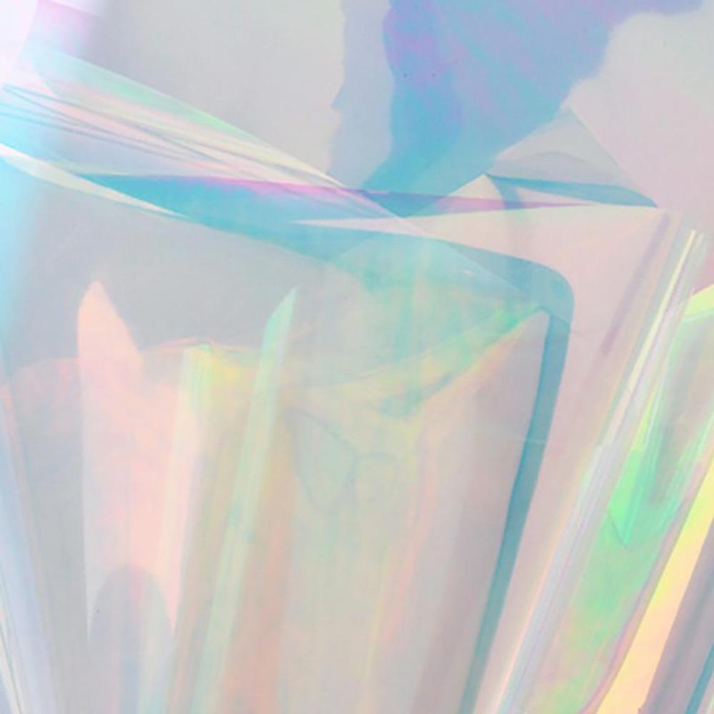 Радужный рулон букета с утолщенной градиентной симфонической пленкой 50 см * 10 м для подарочной упаковки конфет, цветочный магазин, свежие цветы, бумажная упаковка, поставки