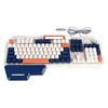 104 клавиши механическая игровая клавиатура многофункциональная стильная металлическая эффективная высокая чувствительность