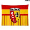 RC Lens Logo Wall Tapestry Aesthetic Wall Hanging Printed Fabric Blanket Decorative Tapestries for Bedroom Living Room Home Decor