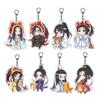 Wei Wuxian Mo Dao Zu Shi Keychain Anime Cartoon Character Acrylic Pendant  Bag Accessories