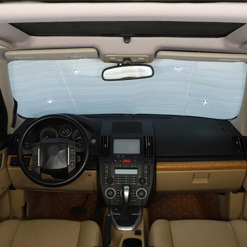Для Land Rover Freelander 2 2007-15 Алюминиевая фольга лобовое стекло автомобиля полное стекло солнцезащитный зонтик автомобиль