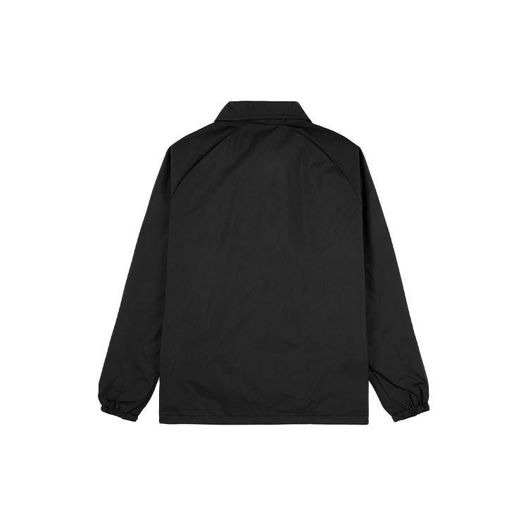 Vans Однотонная свободная куртка-поло с длинным рукавом, мужские куртки, черный цвет VN0A5KEYBLK